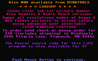 Game of Life (The) atari screenshot